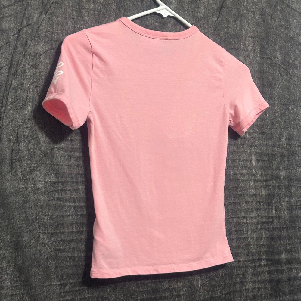 H&M Divided women’s Size XS Selena Gomez Pink Graphic Tee(A273)✨ - Picture 6 of 16